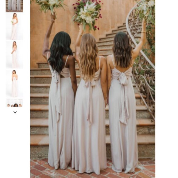 SHOW ME YOUR MUMU | Lauren Tie Maxi Dress Small - Picture 3 of 15